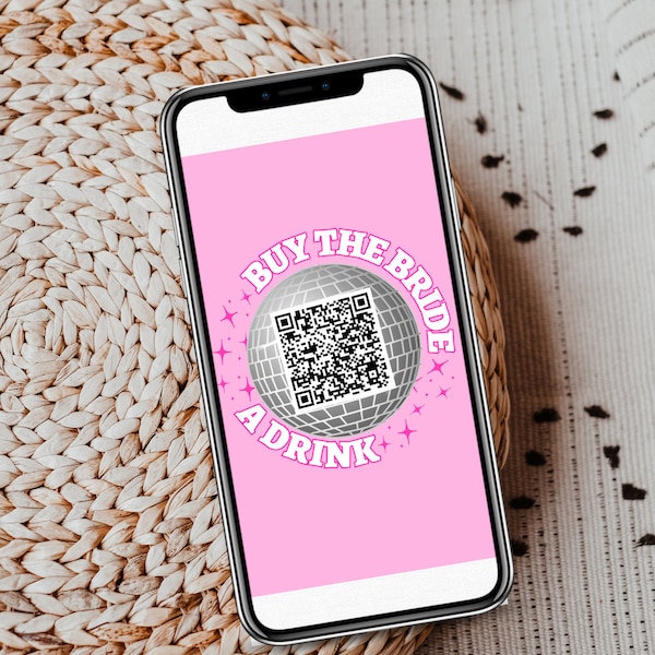 Bachelorette Qr Code Instagram Template Etsy Bachelorette Qr Code Instagram Template Etsy