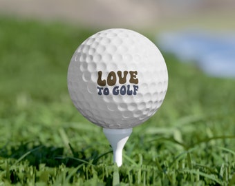 Golfbälle, Vatertagsgeschenk, Großvatertagsgeschenk, Geschenk für Ihn, Golfgeschenk, lustiges Geschenk, Liebes-Golf, Sportgeschenke