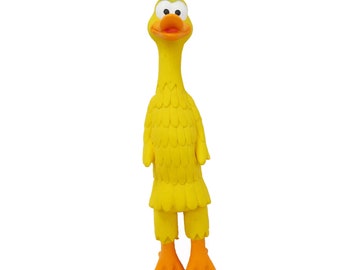 Long rubber goose toy 14''