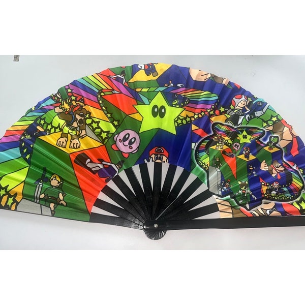 Nintento Rave Rave Fan - Etsy