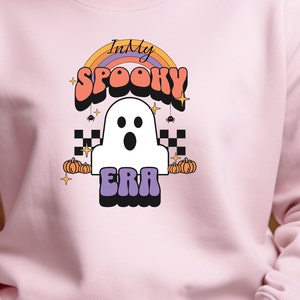 In My Spooky Era Sweatshirt, Retro Halloween Shirt, Vintage Halloween Sweatshirt, Spooky Era Shirt, Cute Halloween Shirt, Spooky Season