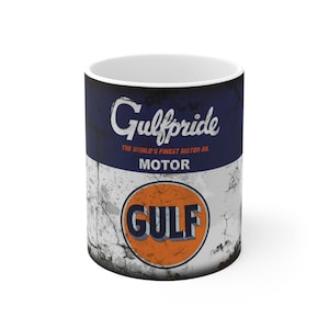 Vintage Gulf Oil Can - Etsy
