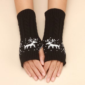 Hand Knit Fingerless Gloves-Knitted Gloves for Spring and Fall,Hand Accessories for Women,Handmade Crochet Fingerless Gloves/Mittens