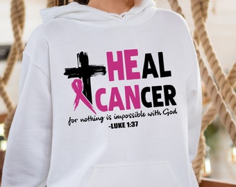 Sweat à capuche Guérir le cancer, Sweat à capuche contre le cancer, Sweat à capuche contre le cancer, Sweat à capuche contre le cancer, Sweat à capuche contre le cancer, Sweat à capuche pour le soutien du cancer, Sweat à capuche Cancer Warrior