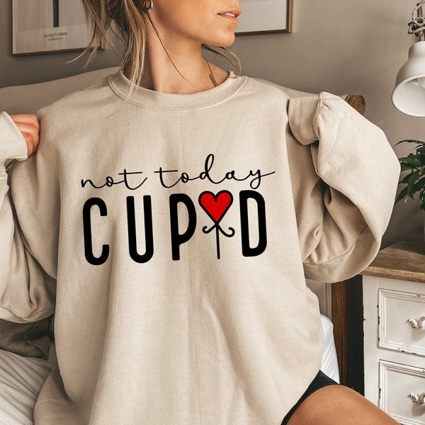 Zero Fs A Day Keeps Cupid Away Sweatshirt