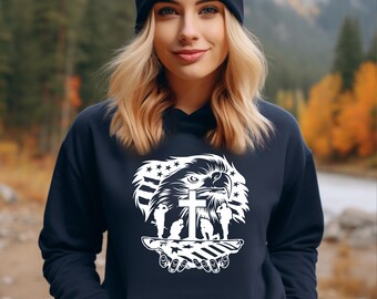Veteran Hoodie, Veterans Day Gift, Veterans Day Hoodie, Patriotic Hoodie, Military Hoodie, American Flag Hoodie, Memorial Day Hoodie, Army
