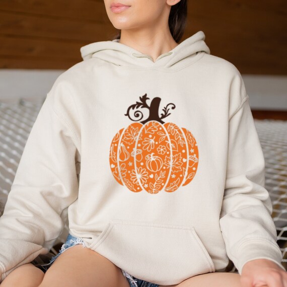 Womens pumpkin outlet hoodie