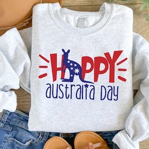 Happy Australia Day Sweatshirt, Australia Sweatshirt, Australia Gift, Australia Day Sweatshirt, Australia Day Gift, Australia Day Sweat