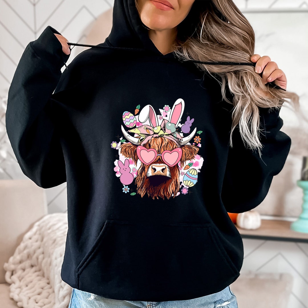 Ladies Easter Camo Raglan Hoodie