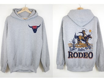 Rodeo Hoodie, Rodeo Gift, Cowboy Hoodie, Retro Cowboy Hoodie, Rodeo Gift, Desert Hoodie, Western Hoodie, Country Girl Hoodie, Rodeo Hoodies