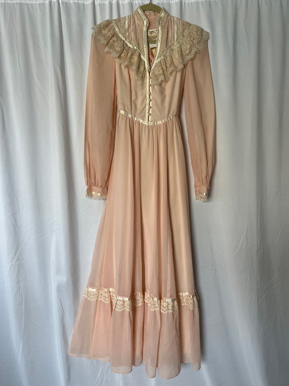 1970s Gunne Sax Romantic Renaissance Bridal Collectio… - Gem