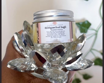 Pure GrassFed Beef Tallow Butter FaceCream with Rose Oil. Aloevera GreenTea, Apricot, Helichrysum & Vegetable Charcoal FaceCream and Lotion.