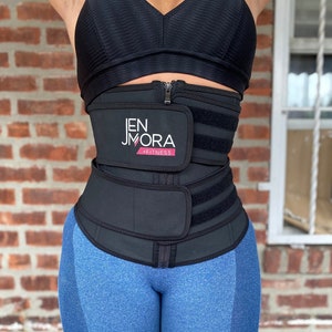 Waist Trainer for Women | JenMora Fitness Waist Slimmer | Waist Belt | Lose Tummy Fat | Fix posture | Post Partum | Back Support