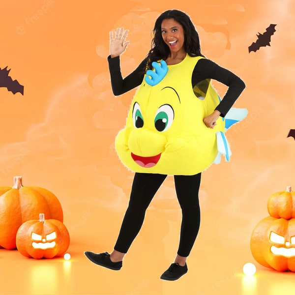 Flounder Costume Etsy