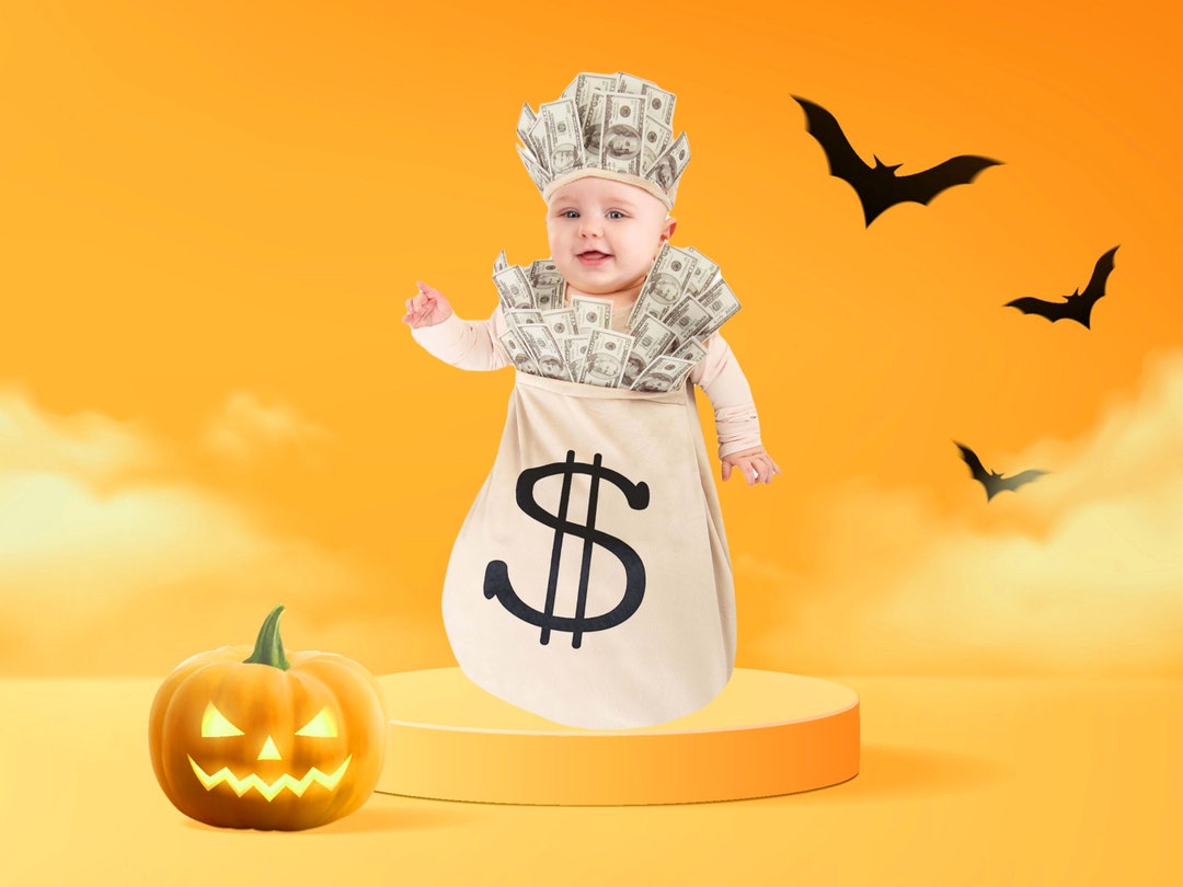 Money Bag Baby Halloween Costume Etsy
