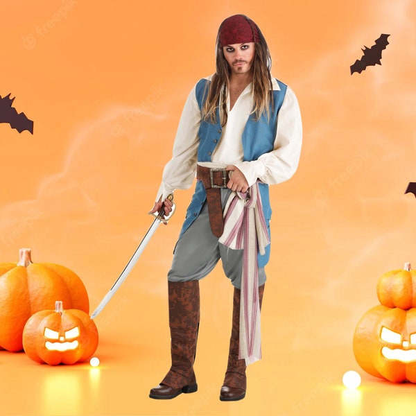 Jack Sparrow Costume Etsy