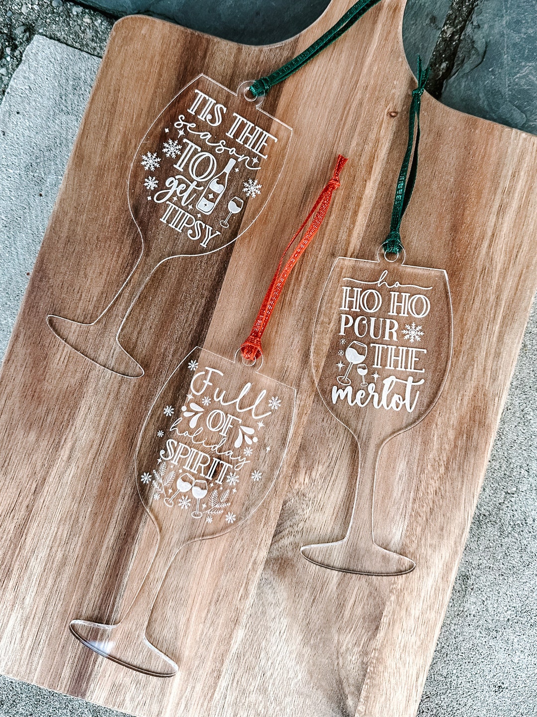 Wine Glass Ornament Gift for Wine Lovers Wine Gifts Etsy