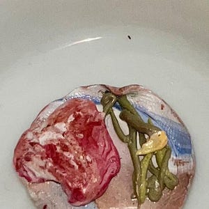 Faux Steak Plate