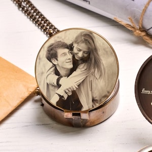 Personalized Copper Compass, Anniversary Gift