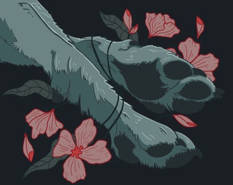 Crossed Paws