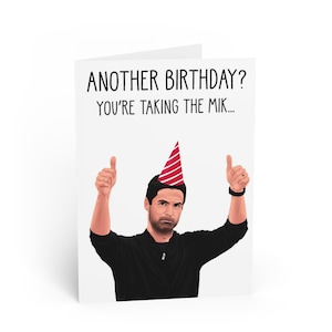Tarjeta de felicitación o cumpleaños de Mikel Arteta Arsenal, Arsenal, fútbol, tarjeta de cumpleaños, arteta, mikel arteta