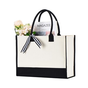 Floral Tote Bag, Cute Tote Bag, Tote Bag Aesthetic, Flower Lover Gift, Unique Gift Idea, Nature Lover Gift, Flower Bag, Birthday Gift for image 6