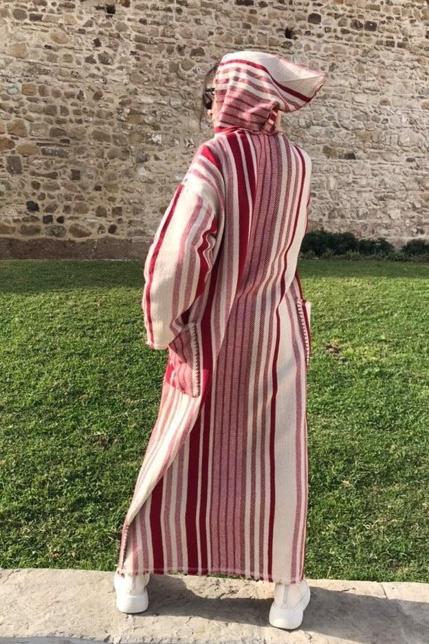 Djellaba capuche femme new arrivals