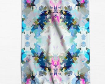 Blue and Pink Blanket Preppy Blanket Dupe Laura Park Throw Dorm Room Essentials Fluffy Lightweight Stroller Picnic Travel Sofa Blanket
