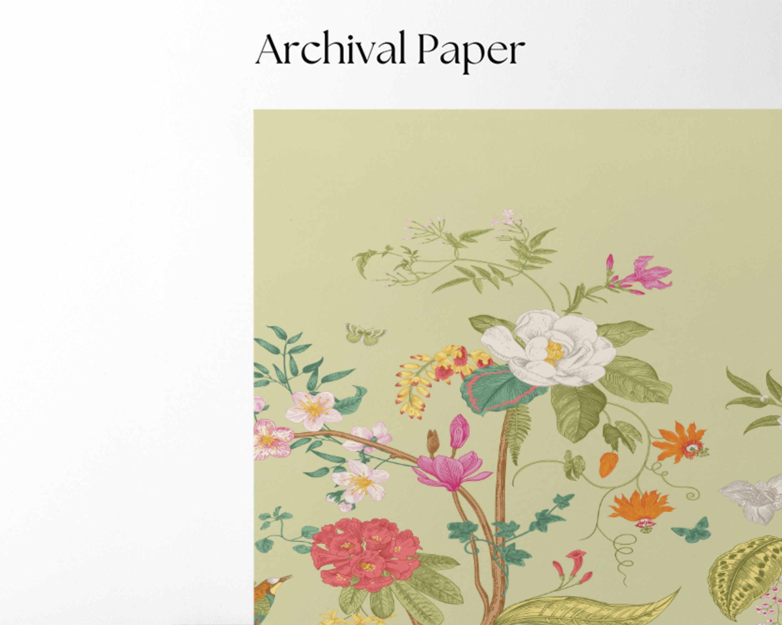 Sage Green Chinoiserie Wall Art Set of 2 Prints Grandmillenial Art ...