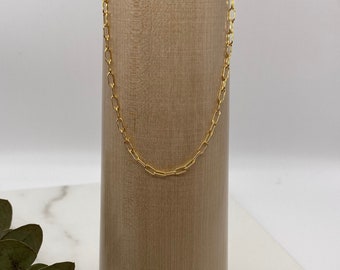 Paperclip Necklace | 14k Gold Filled, Long Necklace