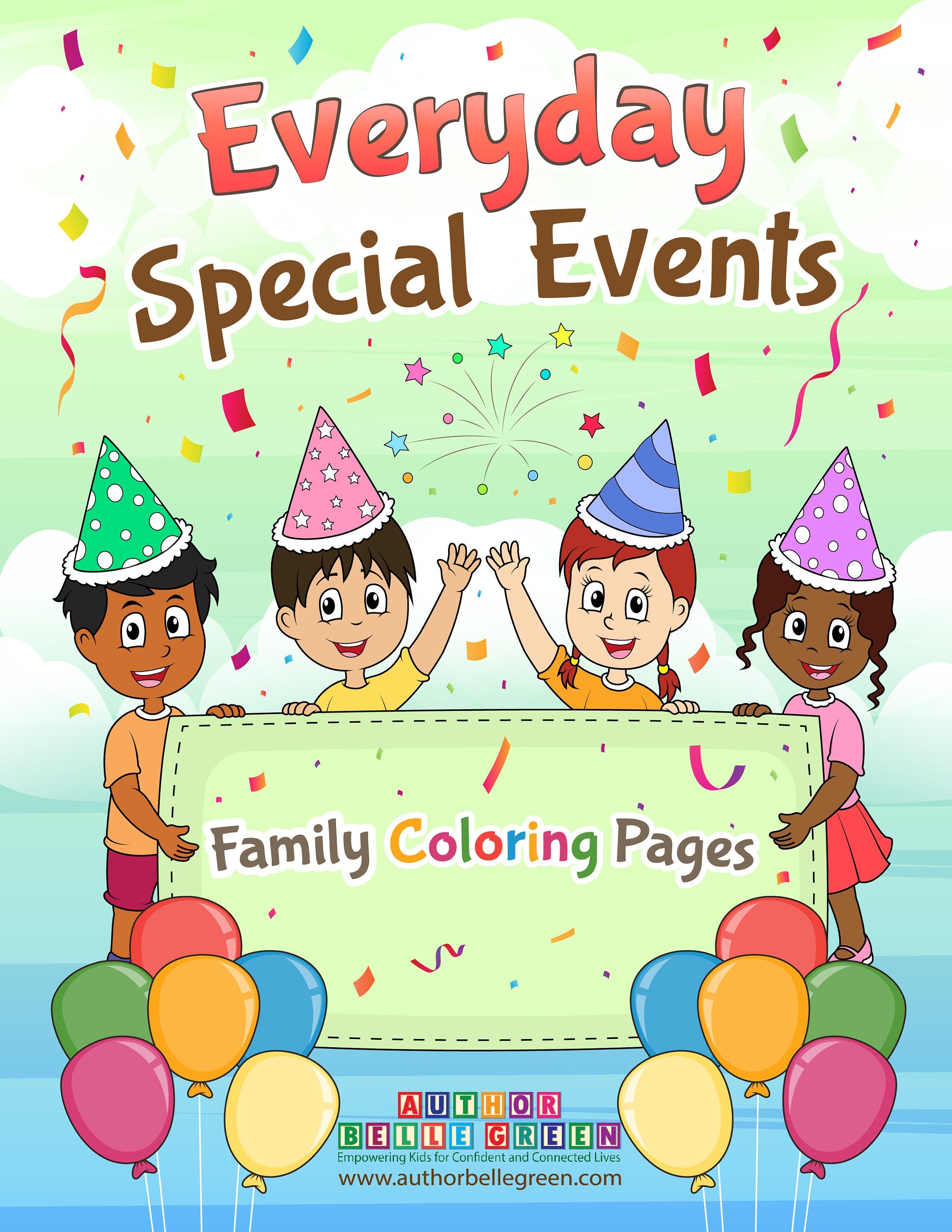 Coloring Pages Event Special Events Family Coloring Pages, Kids Activity (NO AI USED ...