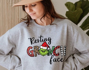 womens plus size grinch sweater