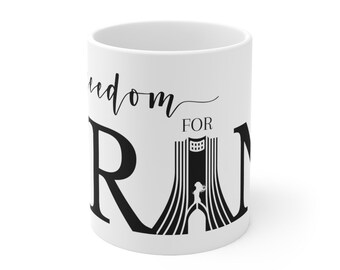 Taza de cerámica Freedom