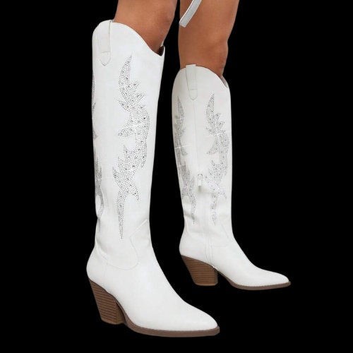 Shiny cowgirl boots store