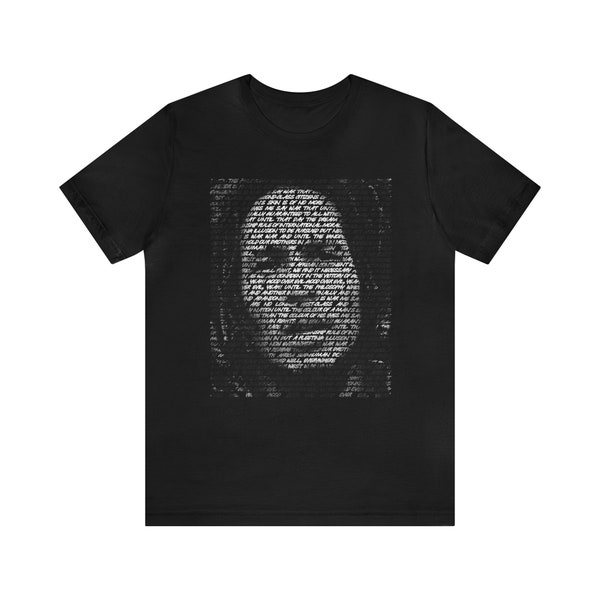 Exclusive Bob Marley 'War' Lyrics Fan Art Unisex T-Shirt | Reggae Music Apparel | Exclusive Bob Marley Fan Merchandise