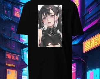 Waifu Graphic Tee: Anime Manga Japanimation Design