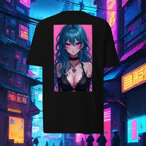 Nonchalant Waifu Full Front Design, Anime, Manga, Otaku, Graphic, Japanimation, Comfortable, Exclusive, Unique, Apparel, Quality, Trendy