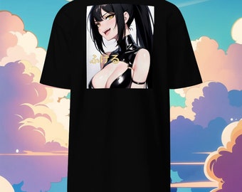 Golden Eyes Waifu Indulge Kanji Back Design mit SentienceGeneration Kanji Front Logo