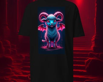 Vampirschaf-Halloween-T-Shirt: Gruseliges Gothic Design