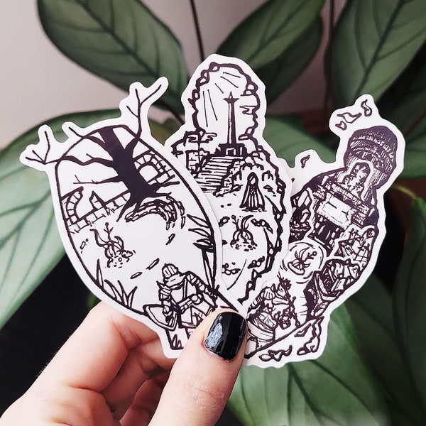 Dark Souls — Realms Stickers