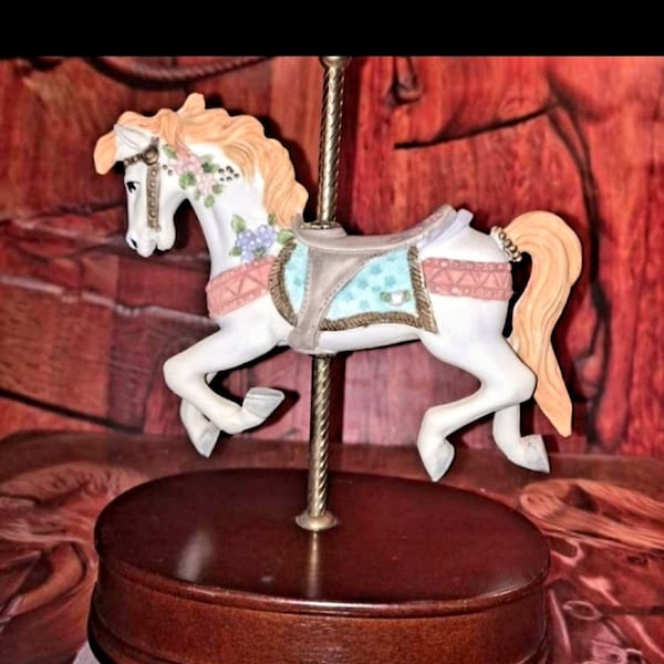 Musical Carousel Horse