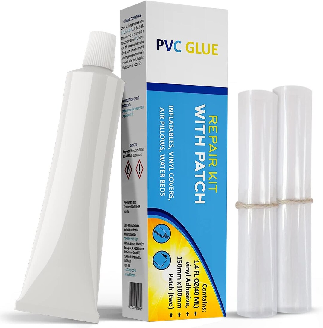 Heavy Duty Hot Tub Repair Kitwaterproof 40ML Vinyl Adhesive 150x100mm 2 Patches Sethot Tub