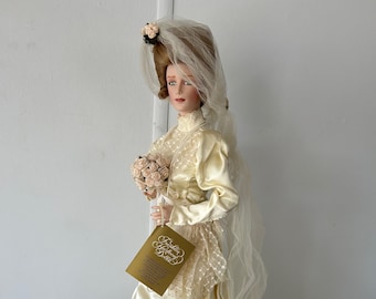 Franklin heirloom dolls gibson girl bride deals