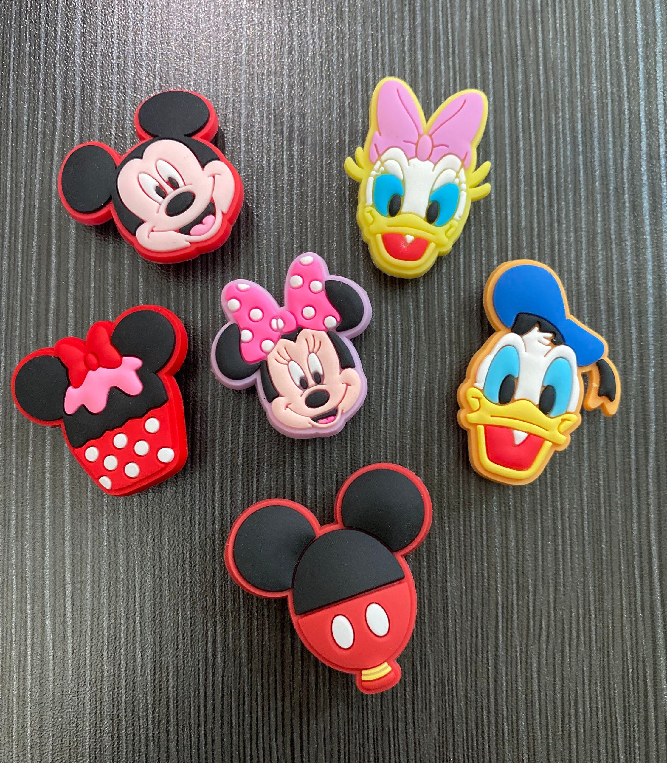 GENERIC, Other, Baby Mickey Minnie Mouse Crocs Charms 3 Pieces