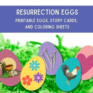 Easter Resurrection Eggs Activity Pack