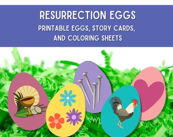 Easter Resurrection Eggs Activity Pack