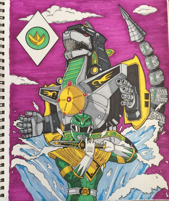 Dragonzord Green Ranger