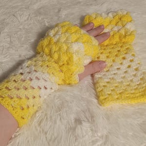 Dragon Scale Fingerless Gloves -Crochet Gloves - One Size Fits Most - Handmade Crochet - Handmade Fiber Art