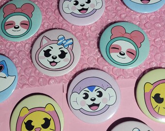 K-POP Buttons - WDZY
