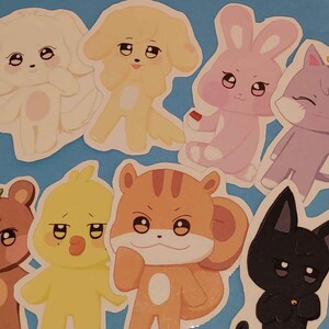 Ateez Aniteez Stickers